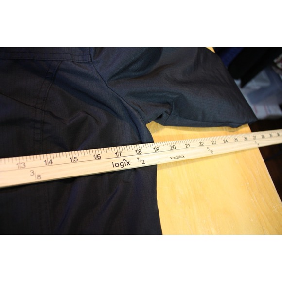 Hollister Women's Jacket Size Medium Quilted Long Adjustable Hooded Rain Winter - Picture 10 of 14